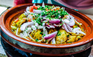 Chicken Tagine with Preserved Lemons and Olives