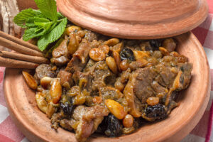 Classic Lamb Tagine with Prunes and Almonds