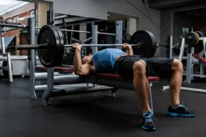 Flat Bench Press (Barbell or Dumbbell)