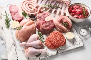 Foods Rich in Phosphate : Meat and Poultry