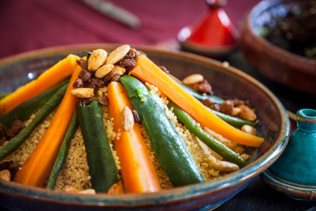 Moroccan Couscous food Recipe