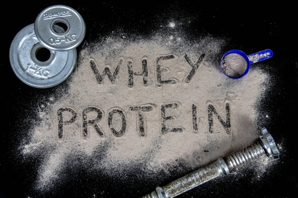 What types of whey protein are available